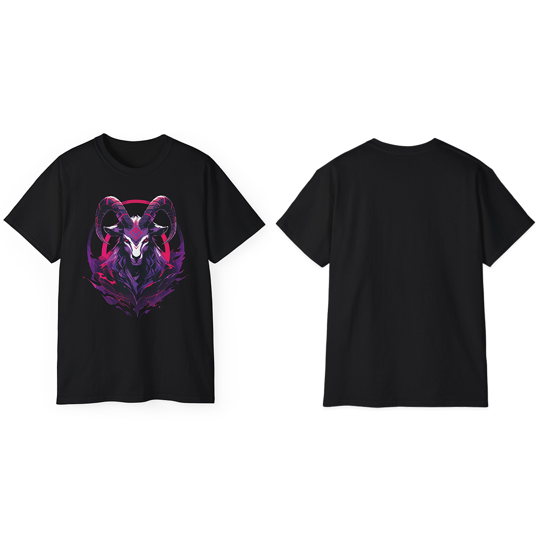 100%纯棉短袖T恤 | Mascot-Goat-016