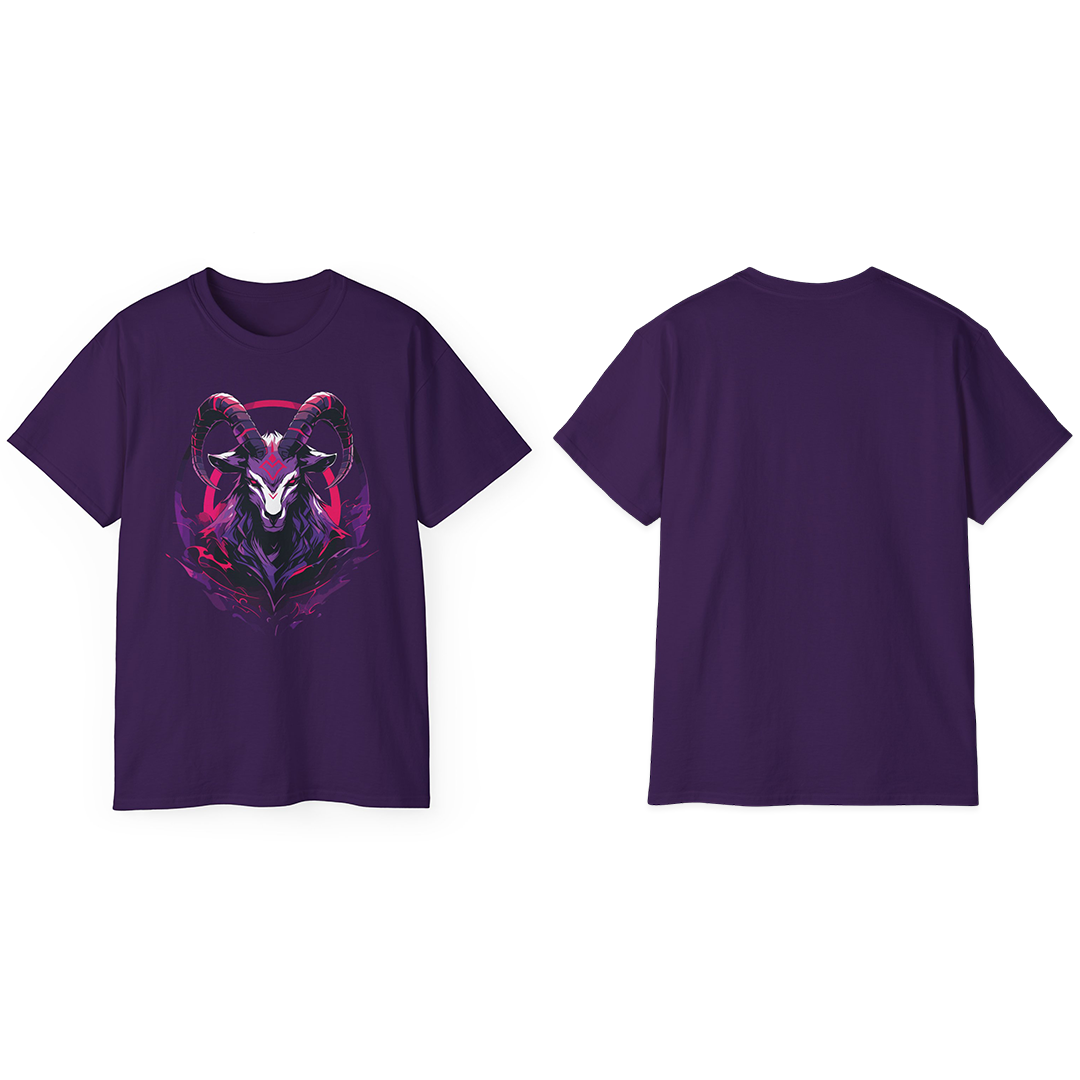 100%纯棉短袖T恤 | Mascot-Goat-016