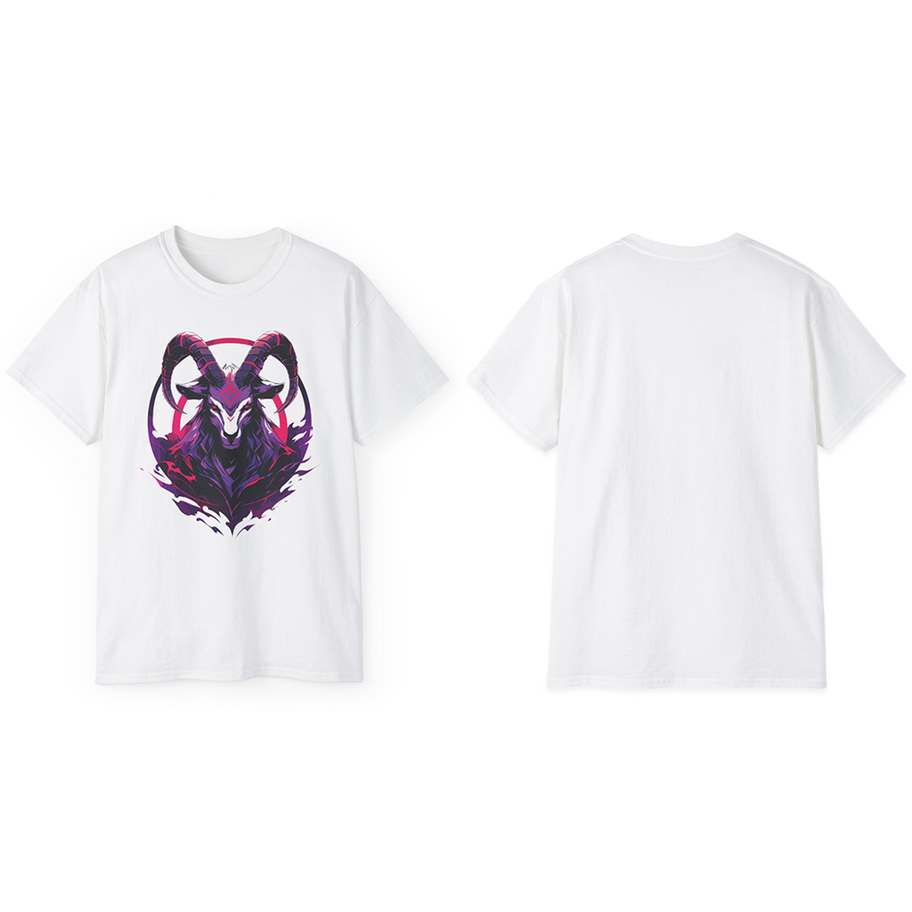 100%纯棉短袖T恤 | Mascot-Goat-016
