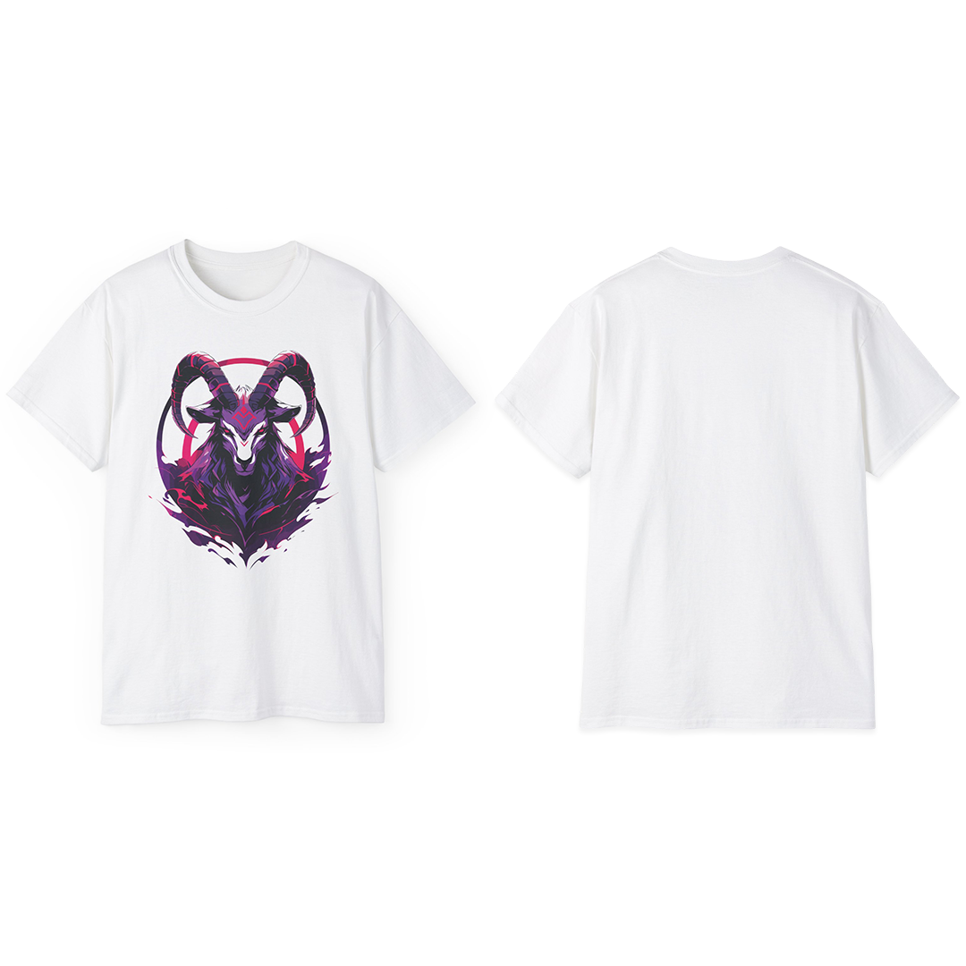 100%纯棉短袖T恤 | Mascot-Goat-016