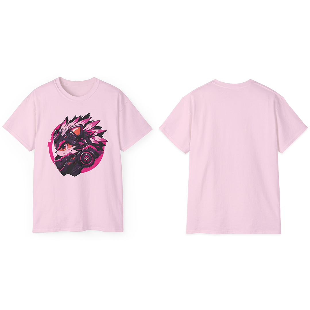 100%纯棉短袖T恤 | Mascot-Hedgehog-001