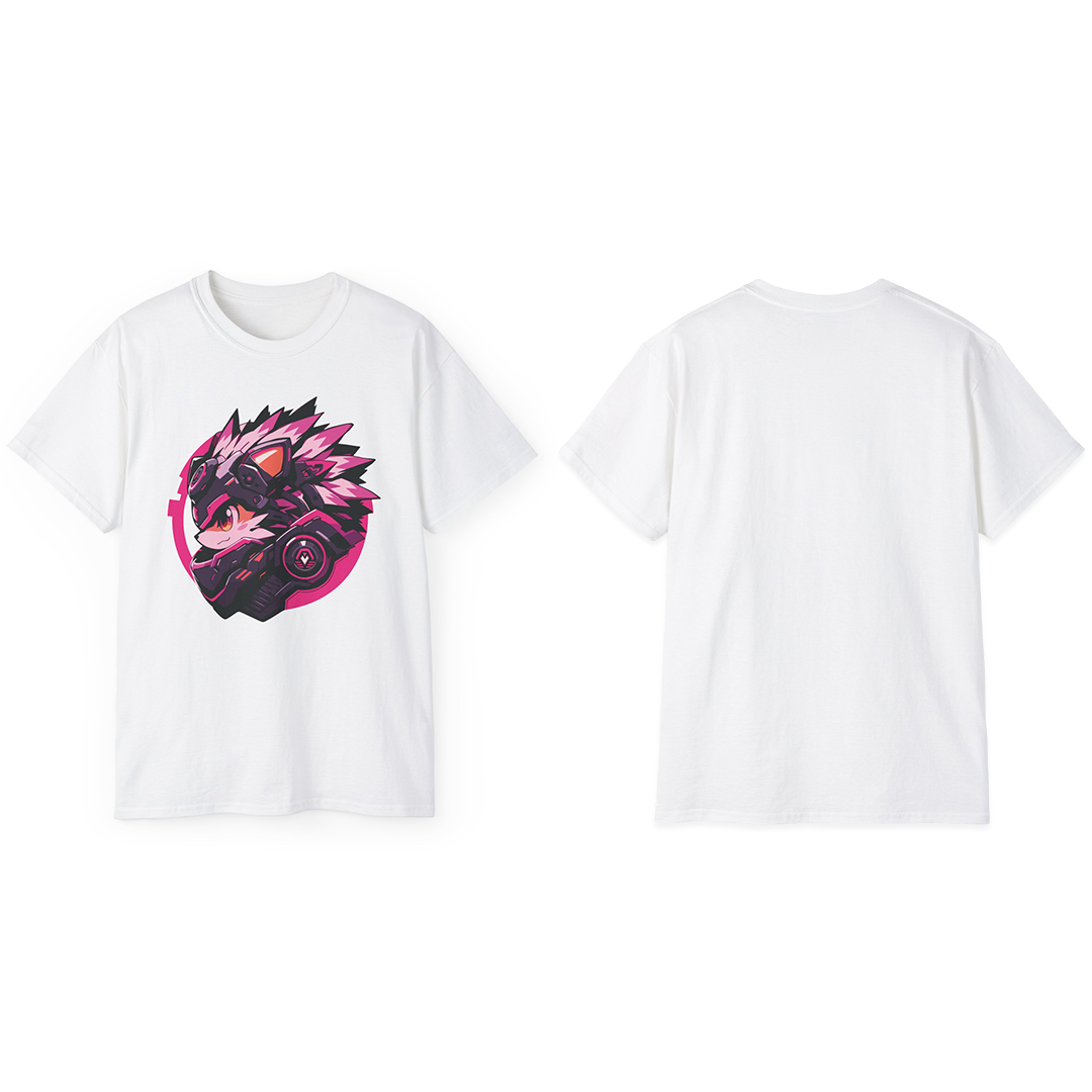 100%纯棉短袖T恤 | Mascot-Hedgehog-001