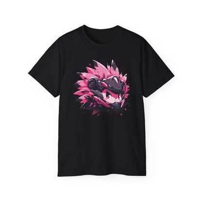 100% Cotton Short Sleeve Tee | Mascot-Hedgehog-002