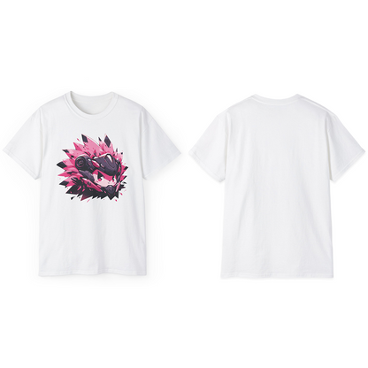 100% Cotton Short Sleeve Tee | Mascot-Hedgehog-002