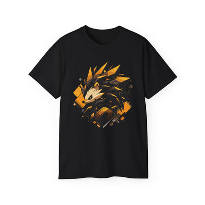 100% Cotton Short Sleeve Tee | Mascot-Hedgehog-003