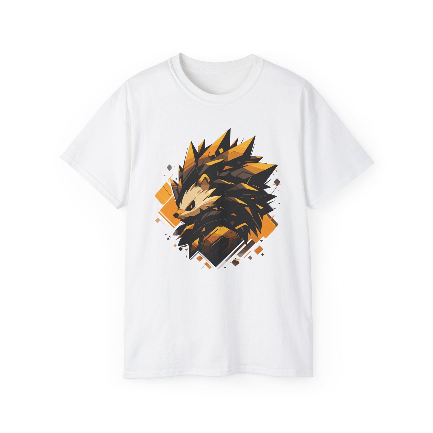 100% Cotton Short Sleeve Tee | Mascot-Hedgehog-003