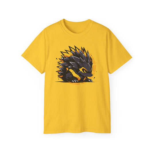 100% Cotton Short Sleeve Tee | Mascot-Hedgehog-004