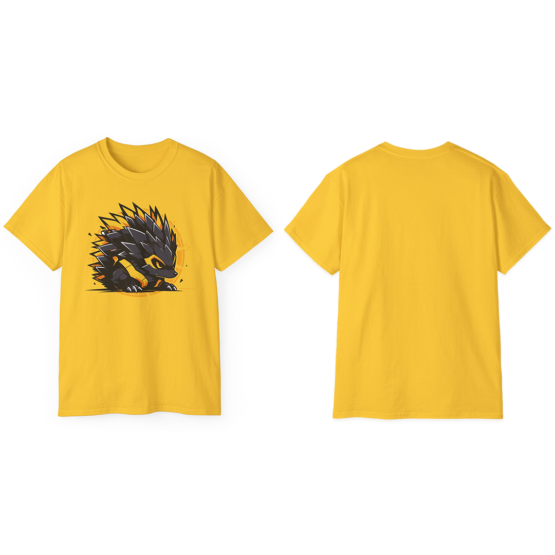 100% Cotton Short Sleeve Tee | Mascot-Hedgehog-004