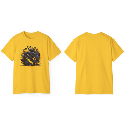 100% Cotton Short Sleeve Tee | Mascot-Hedgehog-004