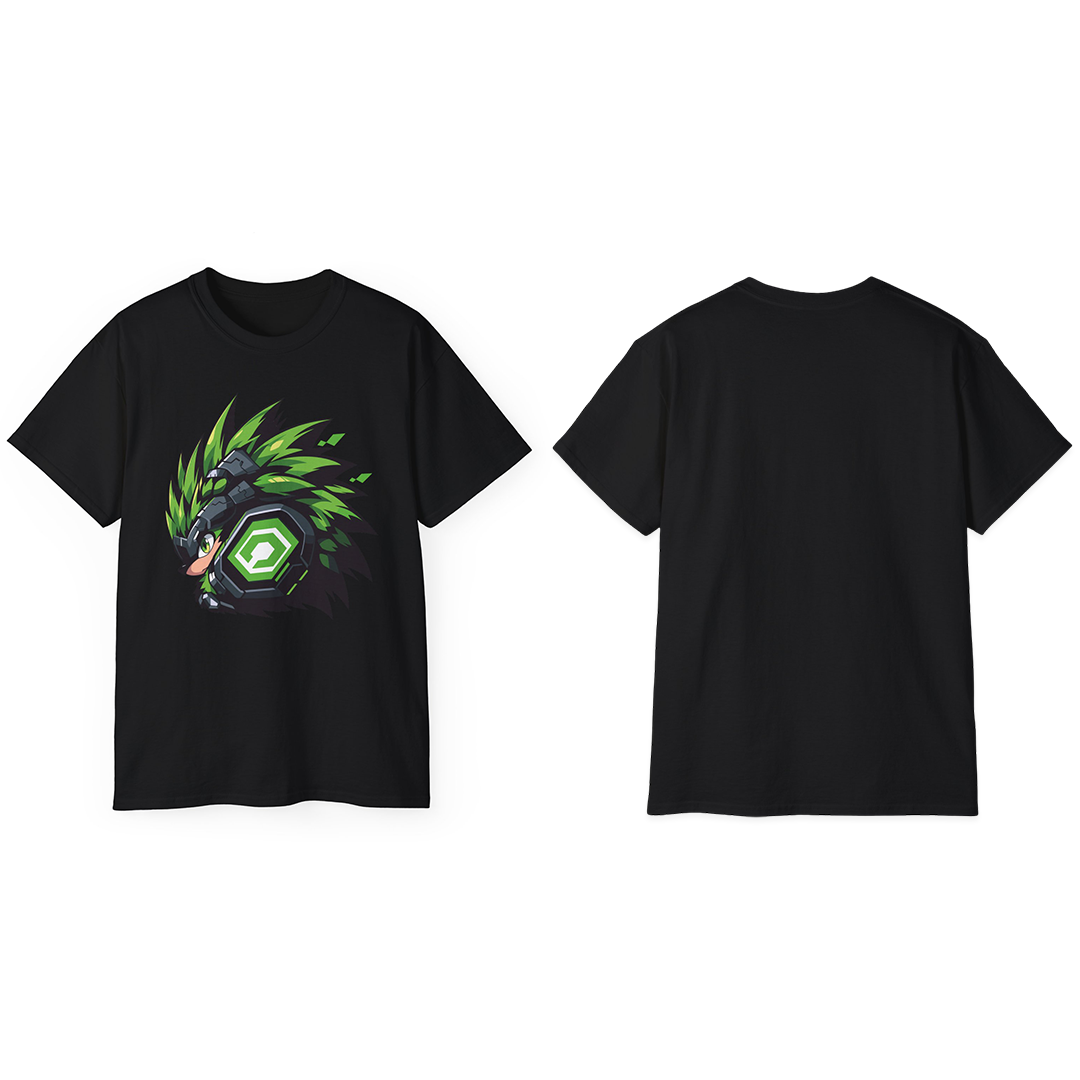 100%纯棉短袖T恤 | Mascot-Hedgehog-005