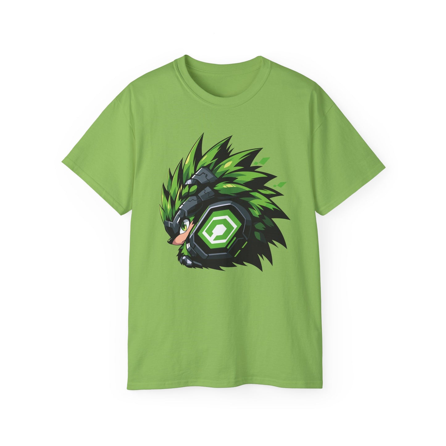 100% Cotton Short Sleeve Tee | Mascot-Hedgehog-005