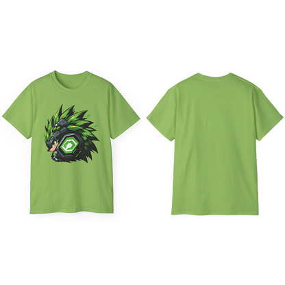 100% Cotton Short Sleeve Tee | Mascot-Hedgehog-005