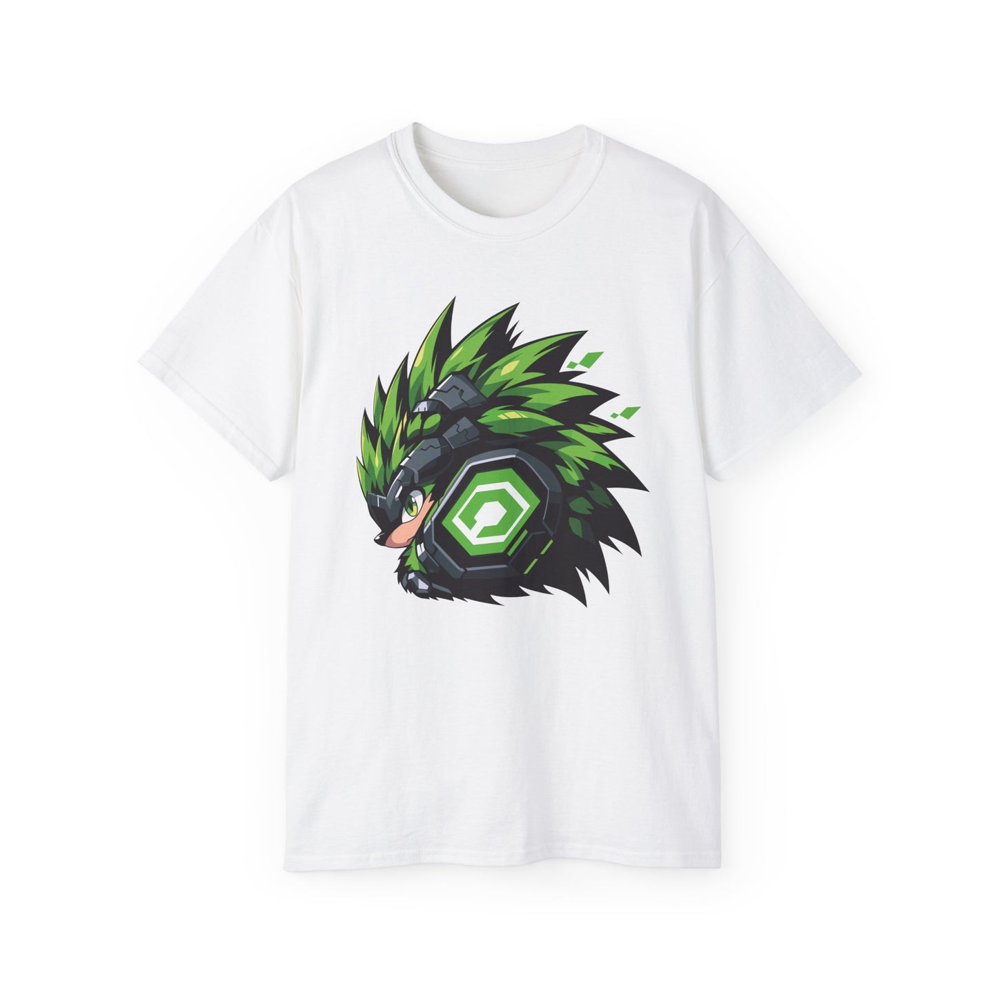 100% Cotton Short Sleeve Tee | Mascot-Hedgehog-005