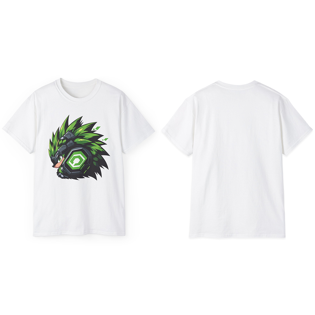 100%纯棉短袖T恤 | Mascot-Hedgehog-005