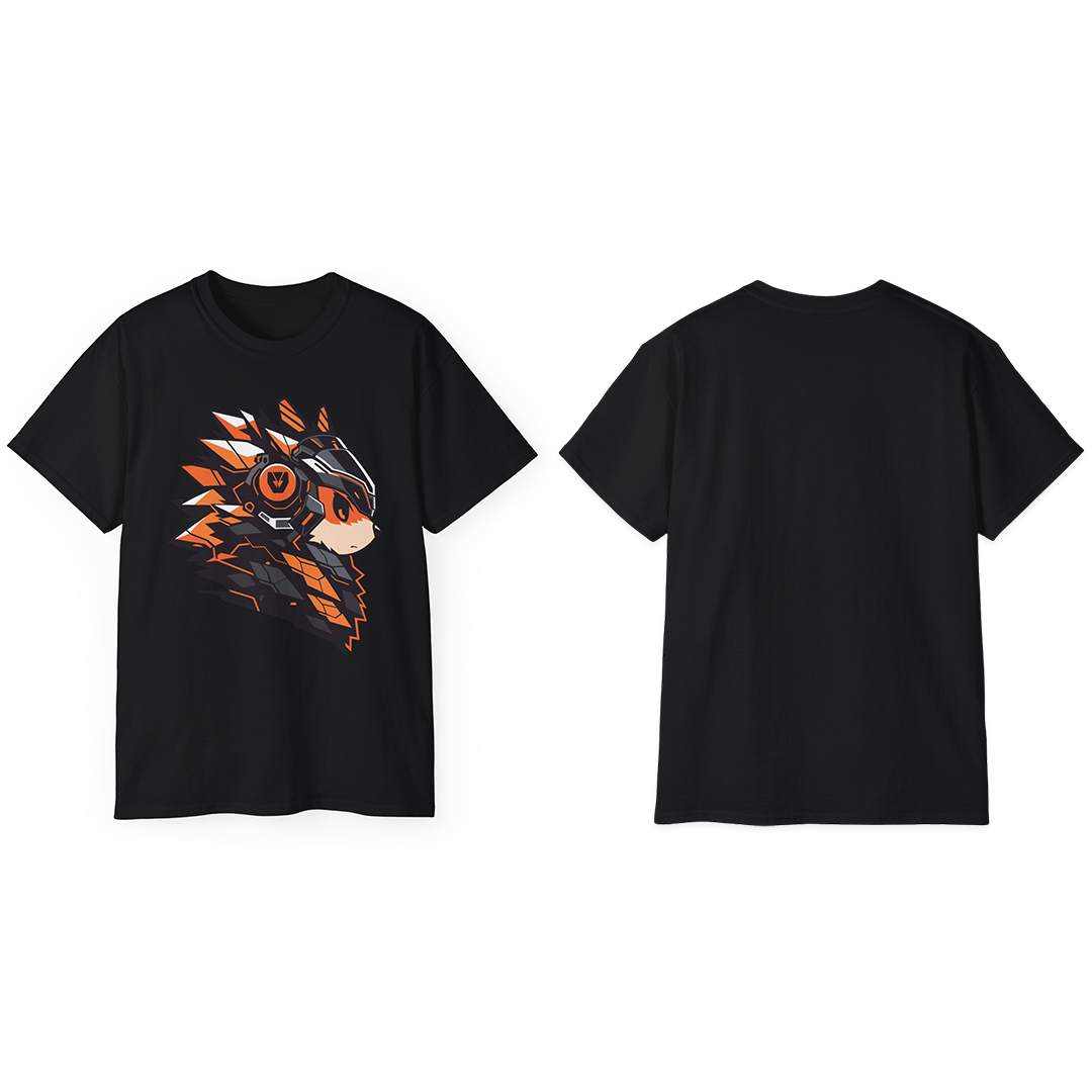 100%纯棉短袖T恤 | Mascot-Hedgehog-007