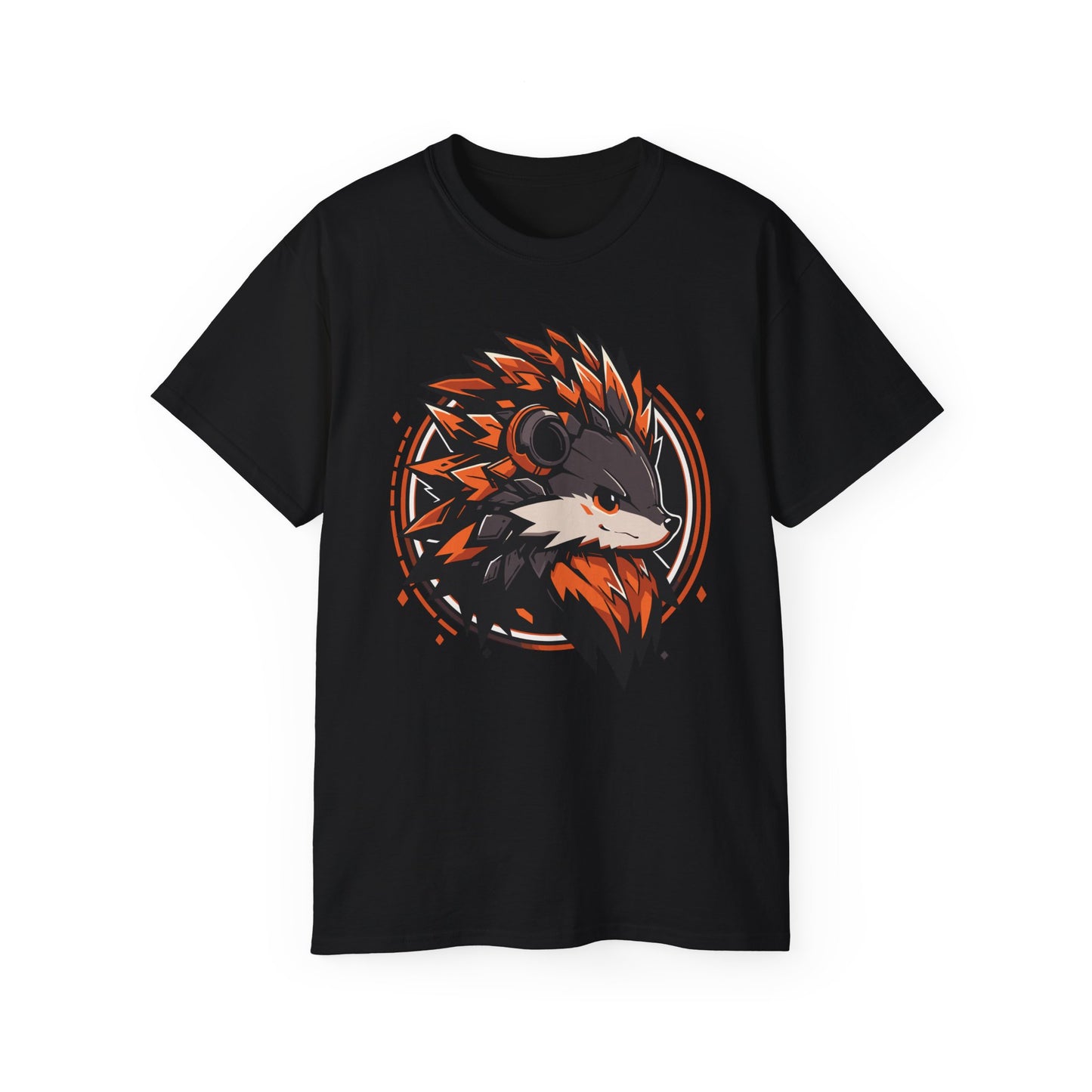 100% Cotton Short Sleeve Tee | Mascot-Hedgehog-008