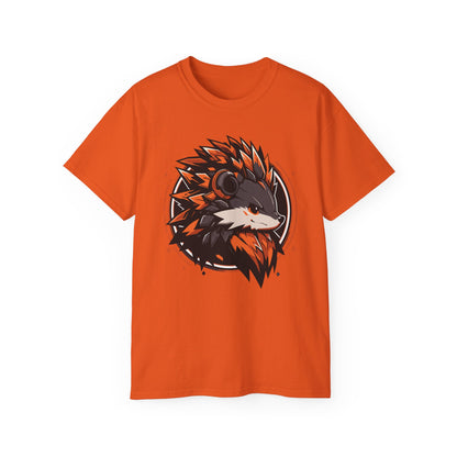 100% Cotton Short Sleeve Tee | Mascot-Hedgehog-008