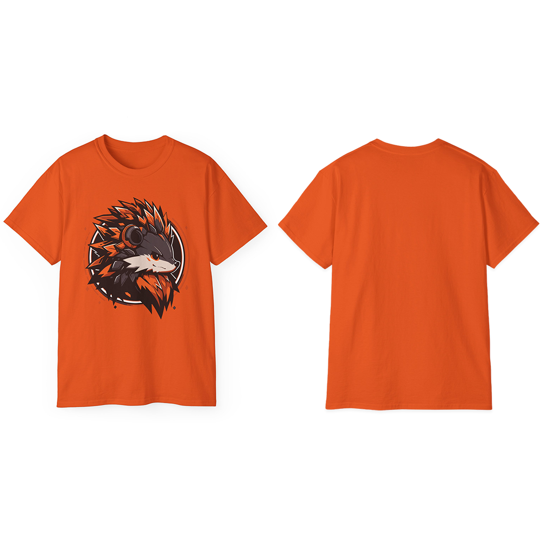100%纯棉短袖T恤 | Mascot-Hedgehog-008