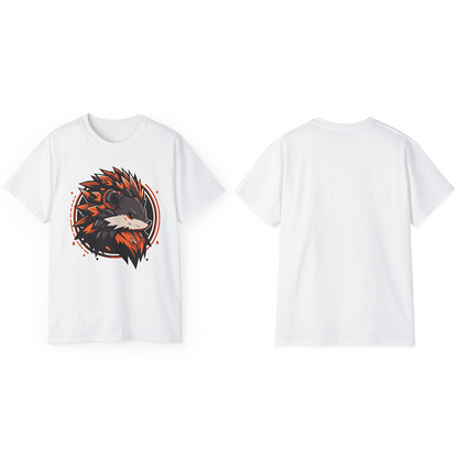 100% Cotton Short Sleeve Tee | Mascot-Hedgehog-008