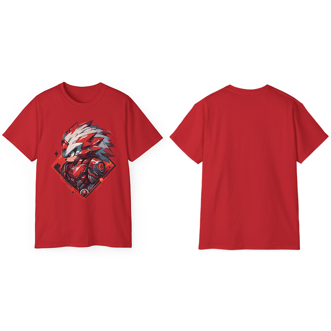 100%纯棉短袖T恤 | Mascot-Hedgehog-009