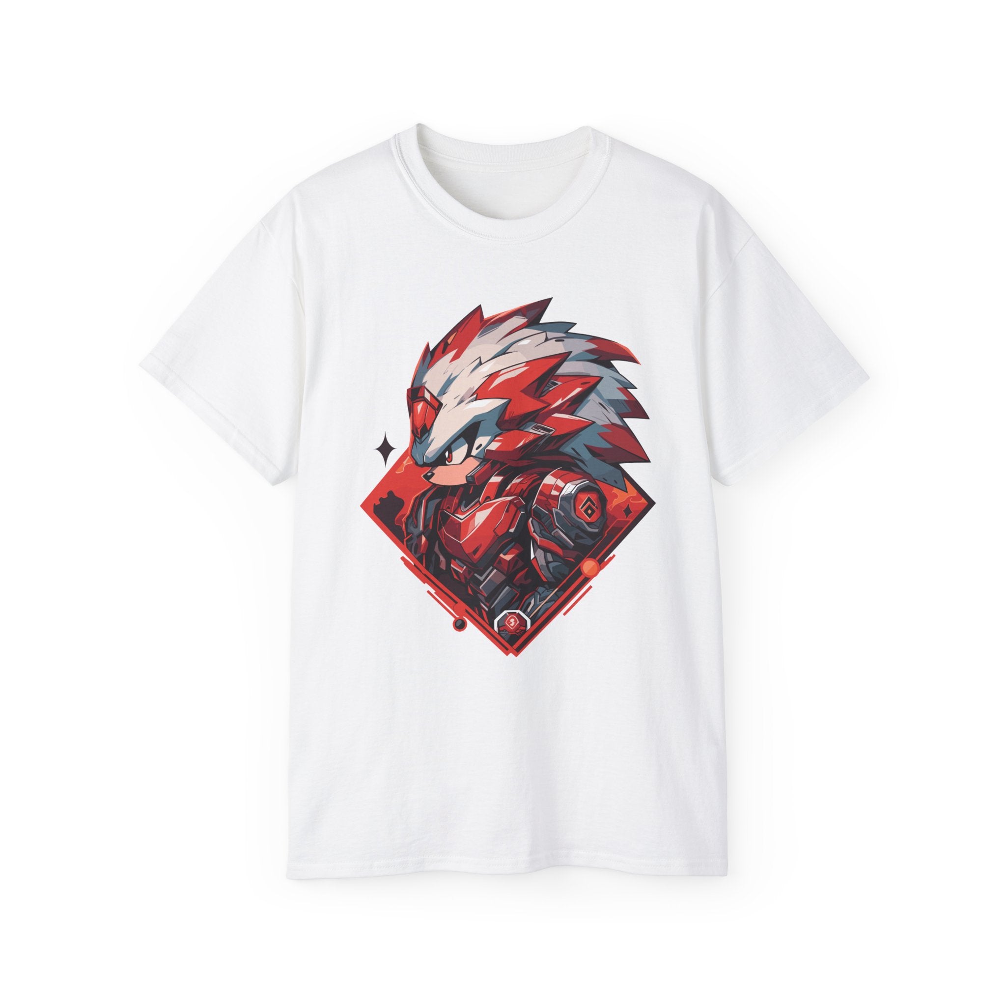 100%纯棉短袖T恤 | Mascot-Hedgehog-009
