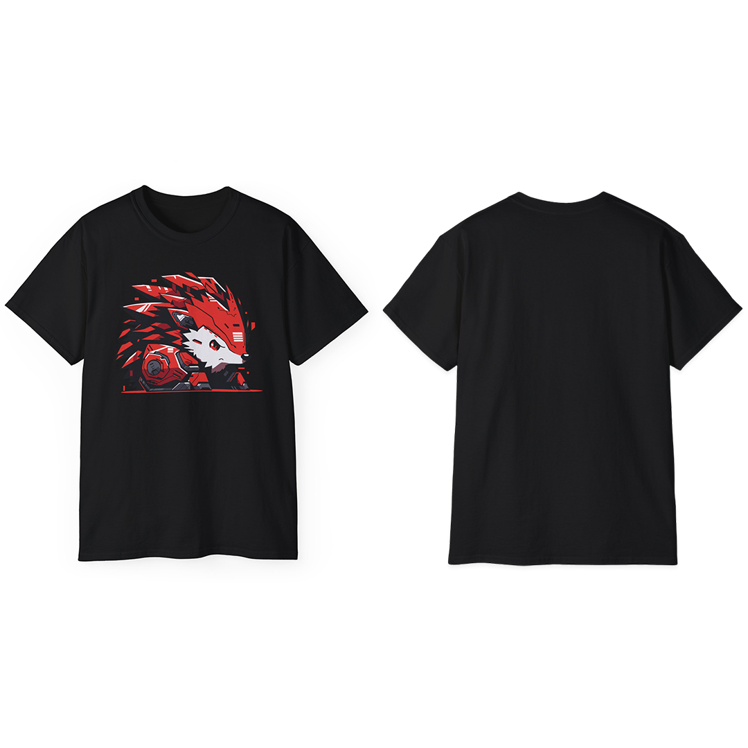 100%纯棉短袖T恤 | Mascot-Hedgehog-010