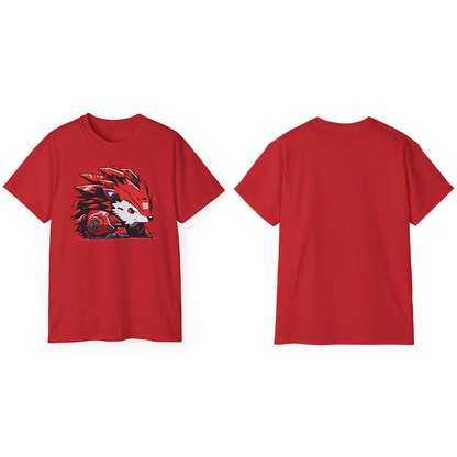 100% Cotton Short Sleeve Tee | Mascot-Hedgehog-010