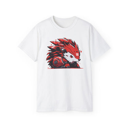 100% Cotton Short Sleeve Tee | Mascot-Hedgehog-010