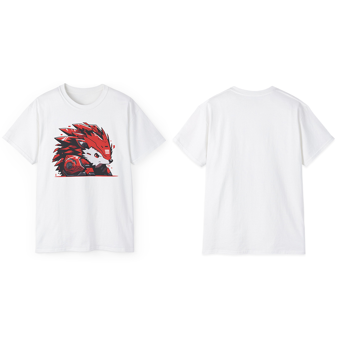 100%纯棉短袖T恤 | Mascot-Hedgehog-010