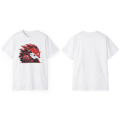 100% Cotton Short Sleeve Tee | Mascot-Hedgehog-010