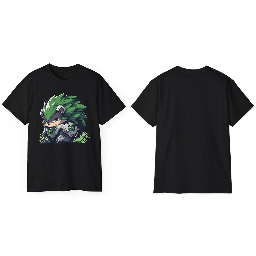 100%纯棉短袖T恤 | Mascot-Hedgehog-011