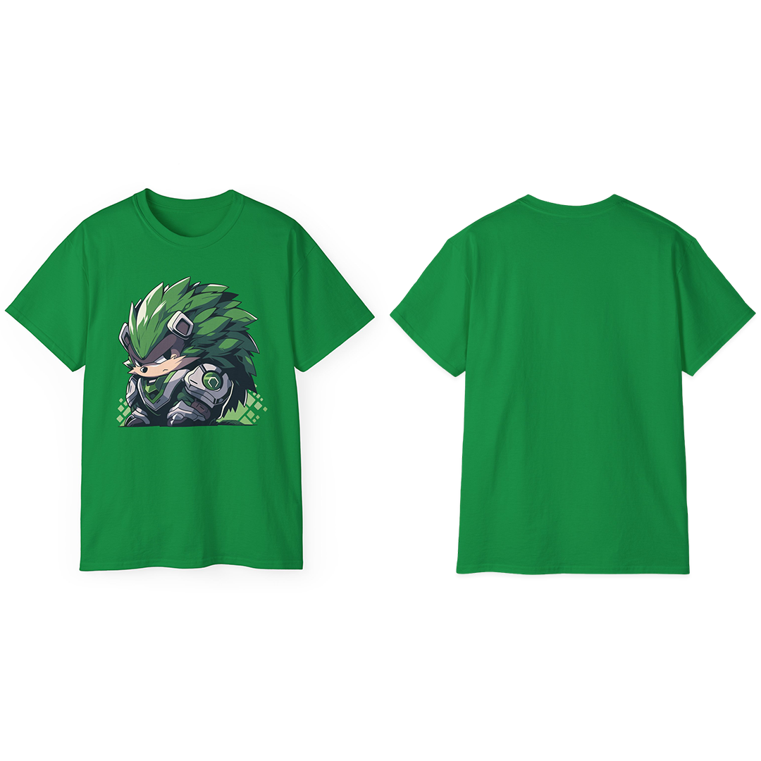 100%纯棉短袖T恤 | Mascot-Hedgehog-011