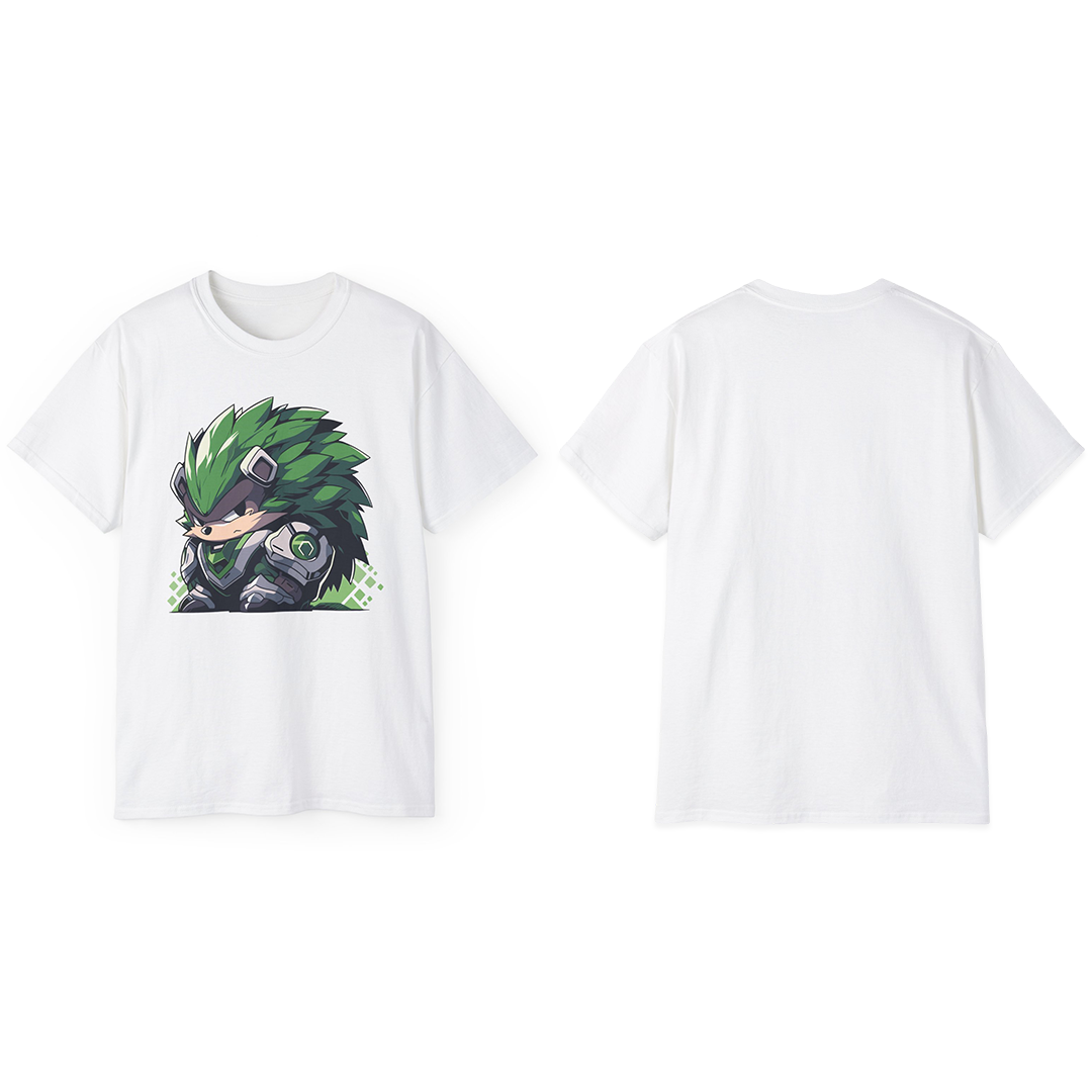 100%纯棉短袖T恤 | Mascot-Hedgehog-011