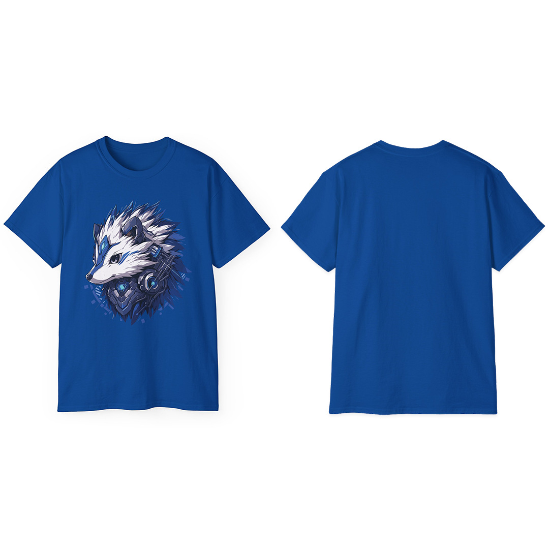 100% Cotton Short Sleeve Tee | Mascot-Hedgehog-013