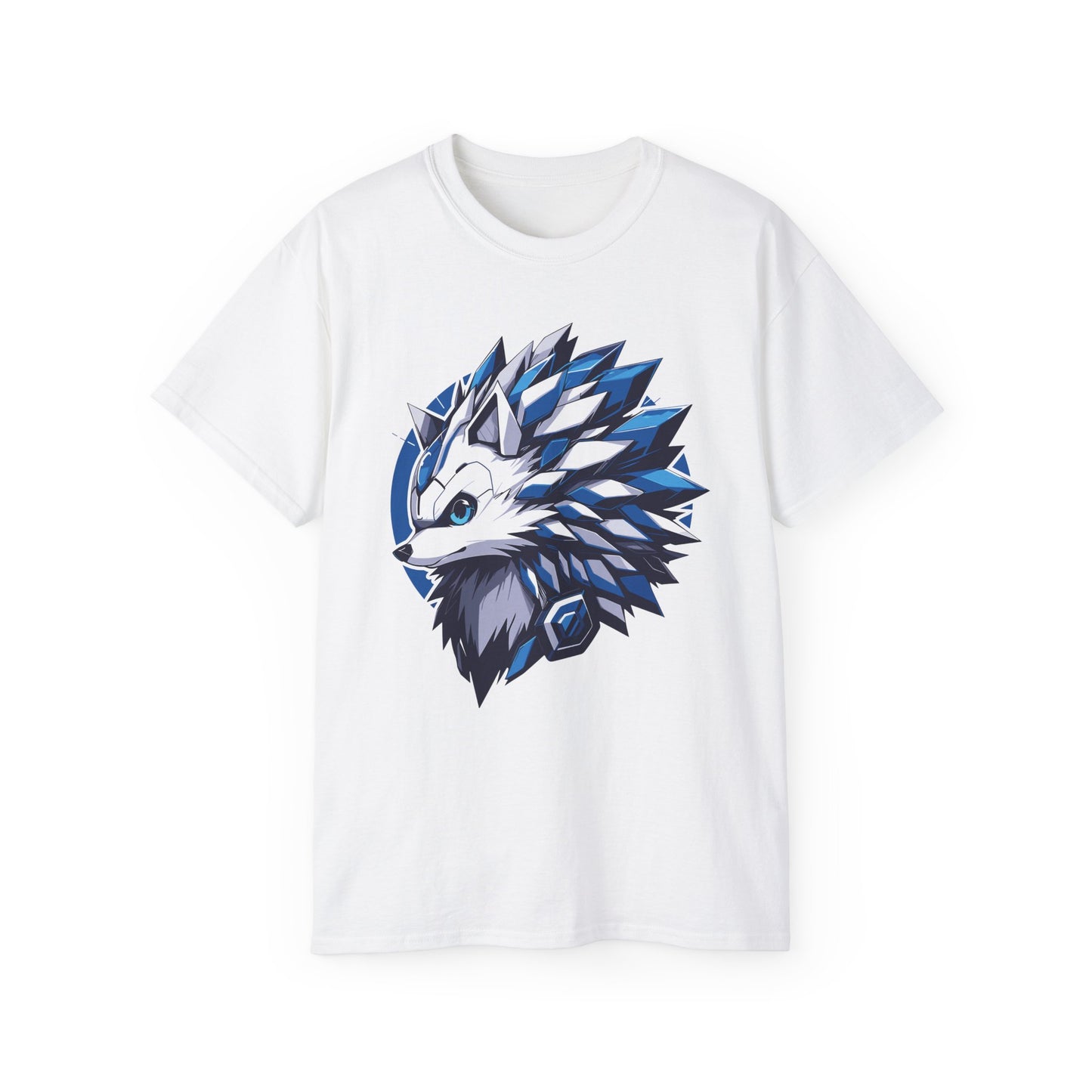 100% Cotton Short Sleeve Tee | Mascot-Hedgehog-014