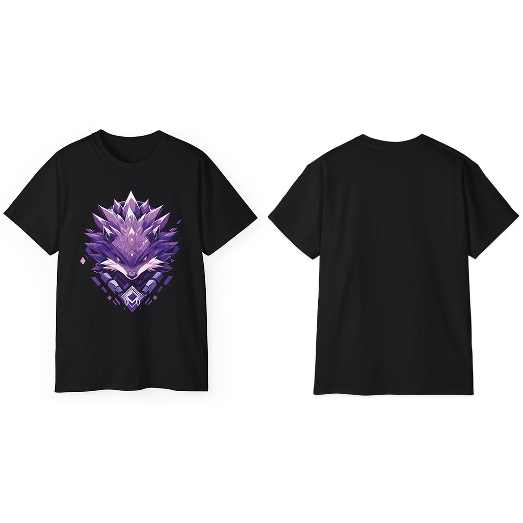 100% Cotton Short Sleeve Tee | Mascot-Hedgehog-015