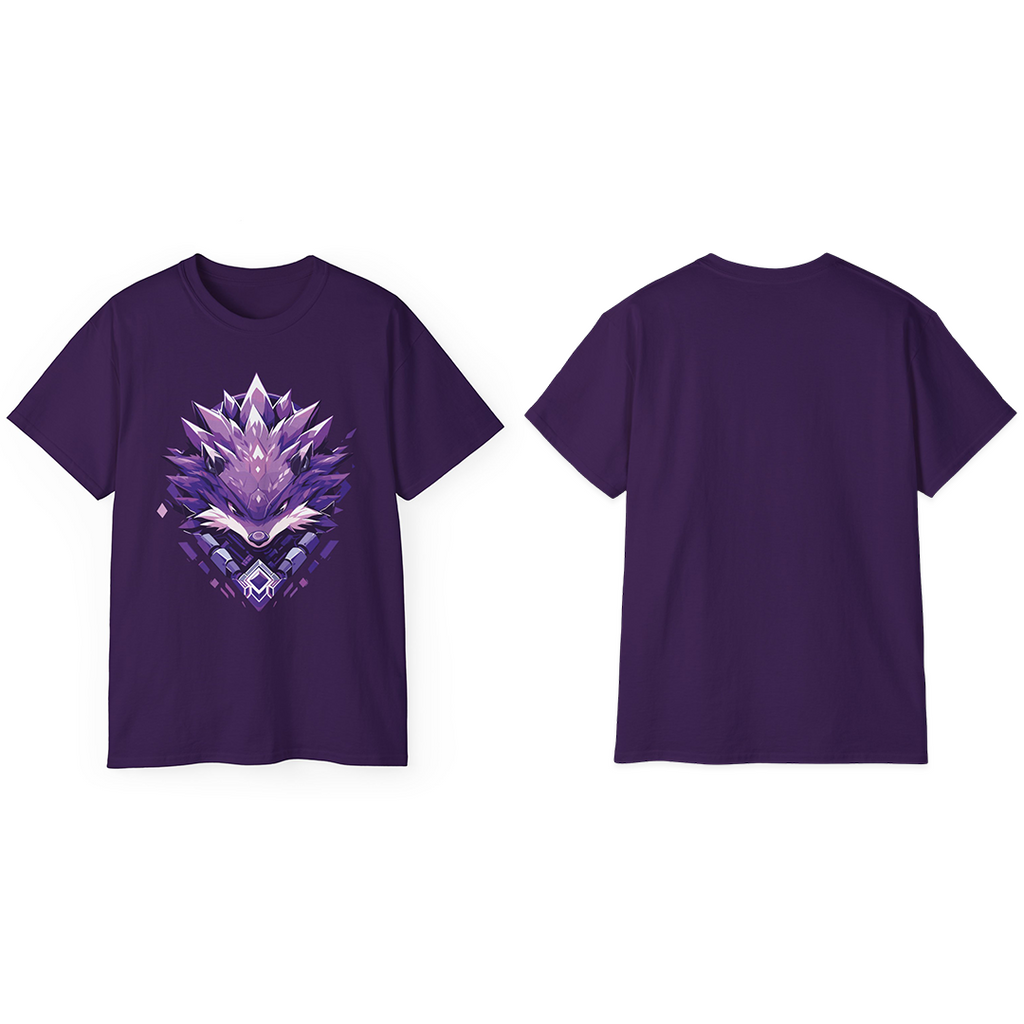 100% Cotton Short Sleeve Tee | Mascot-Hedgehog-015