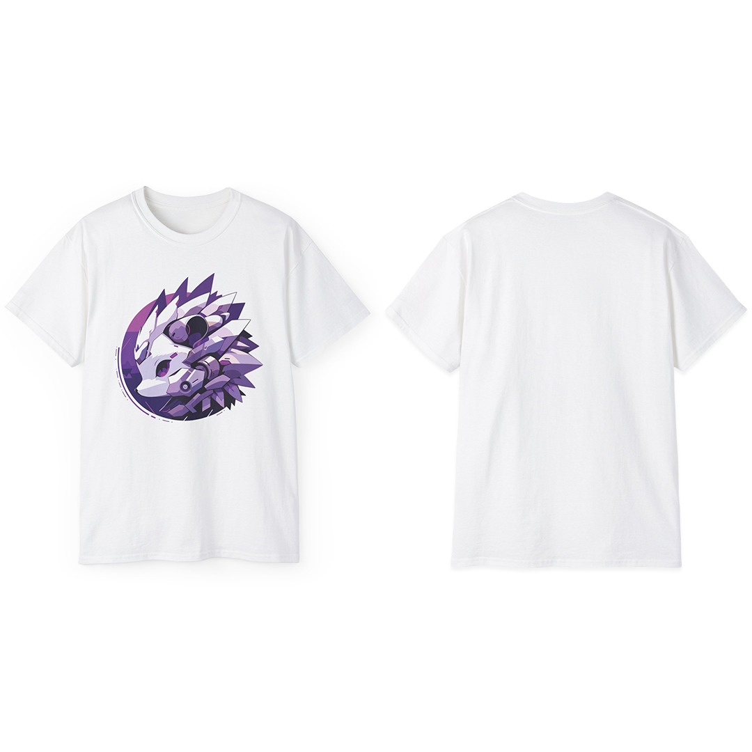 100% Cotton Short Sleeve Tee | Mascot-Hedgehog-016