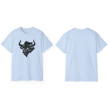 100% Cotton Short Sleeve Tee | Minimalism-Bull-001