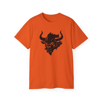 100% Cotton Short Sleeve Tee | Minimalism-Bull-001