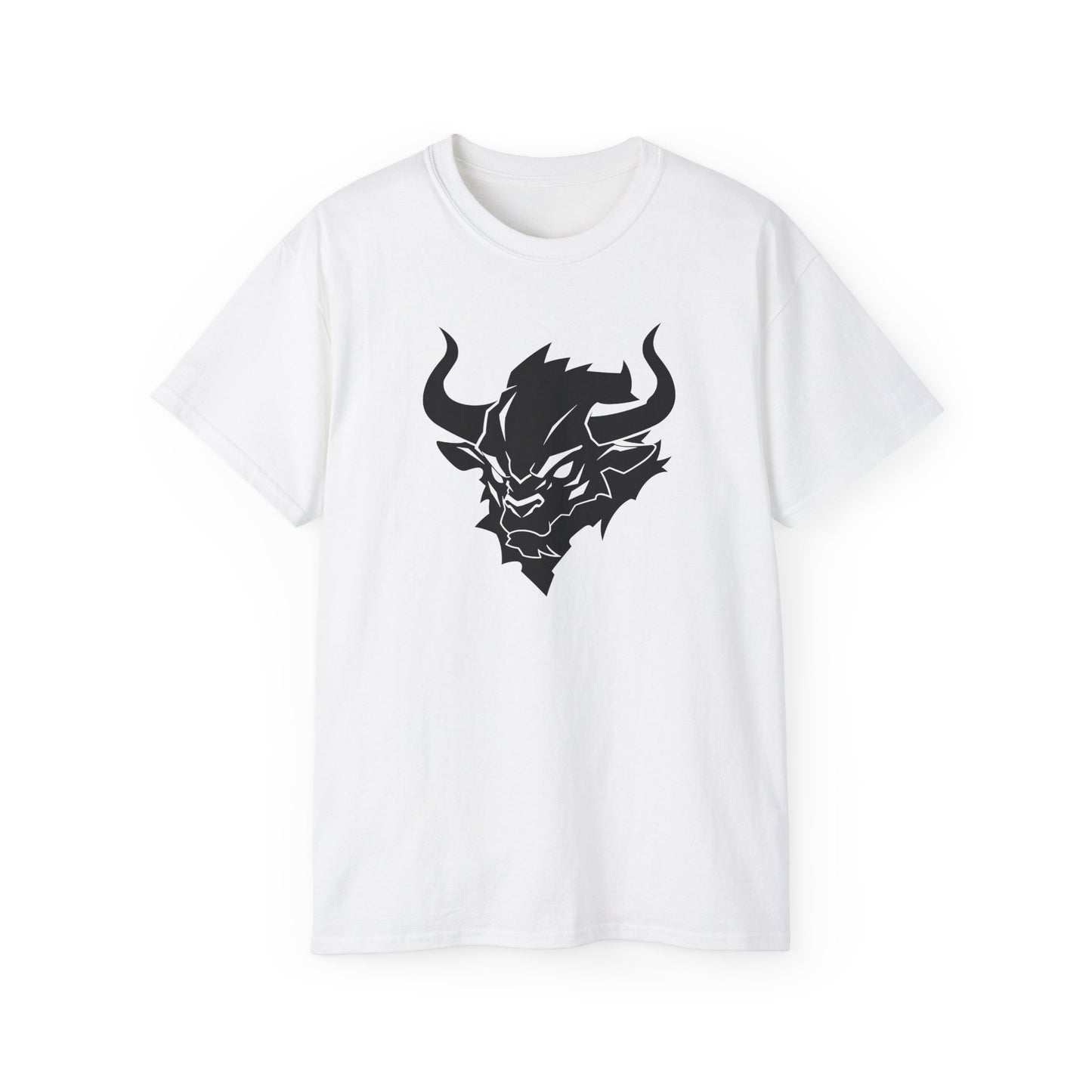 100% Cotton Short Sleeve Tee | Minimalism-Bull-001