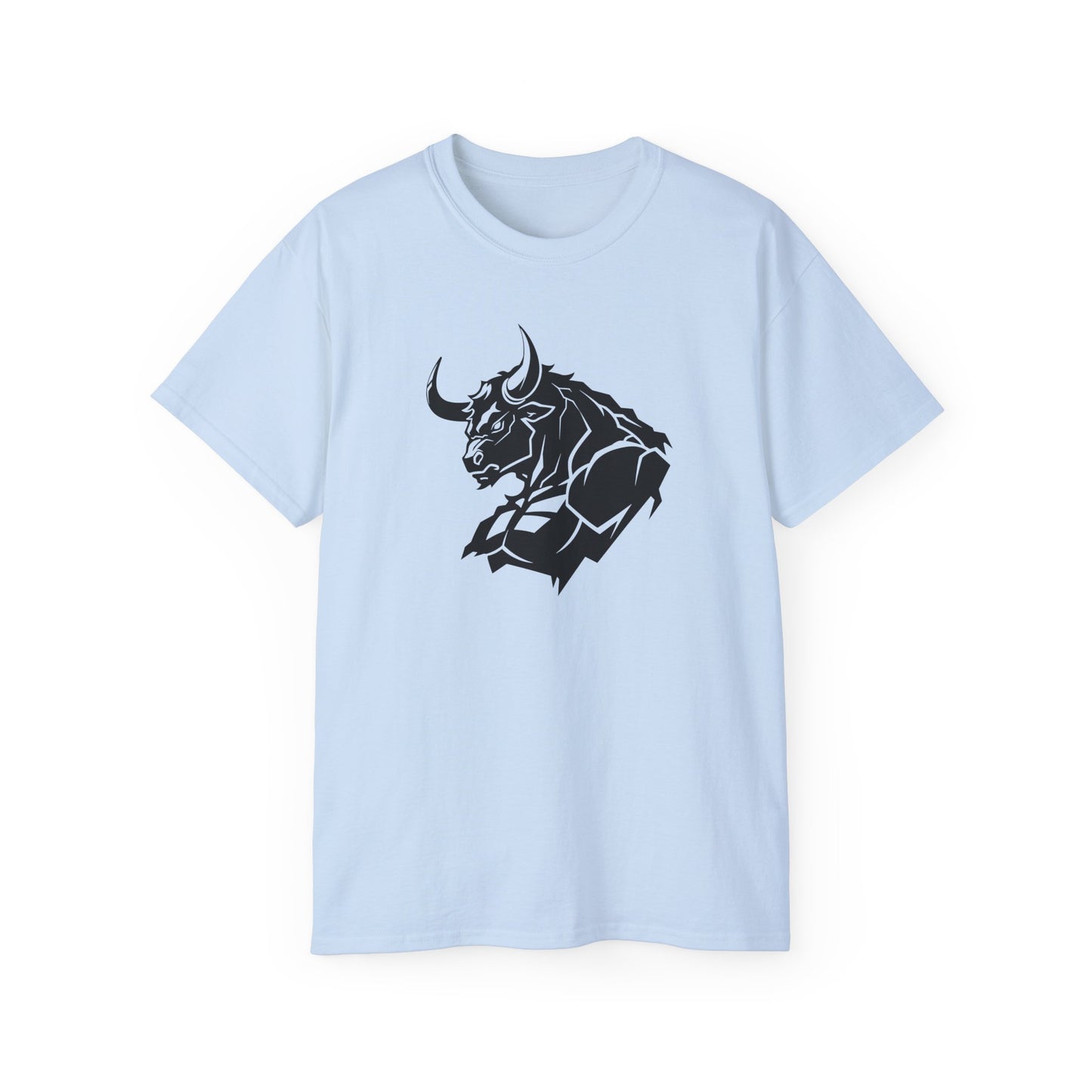 100% Cotton Short Sleeve Tee | Minimalism-Bull-002