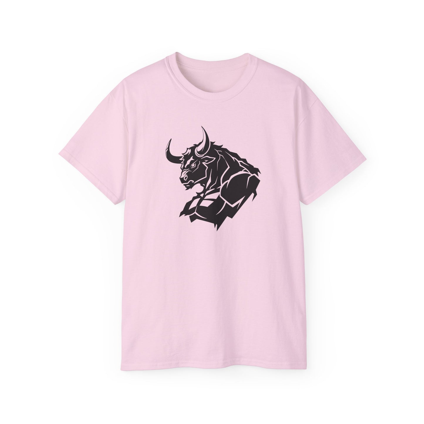 100% Cotton Short Sleeve Tee | Minimalism-Bull-002