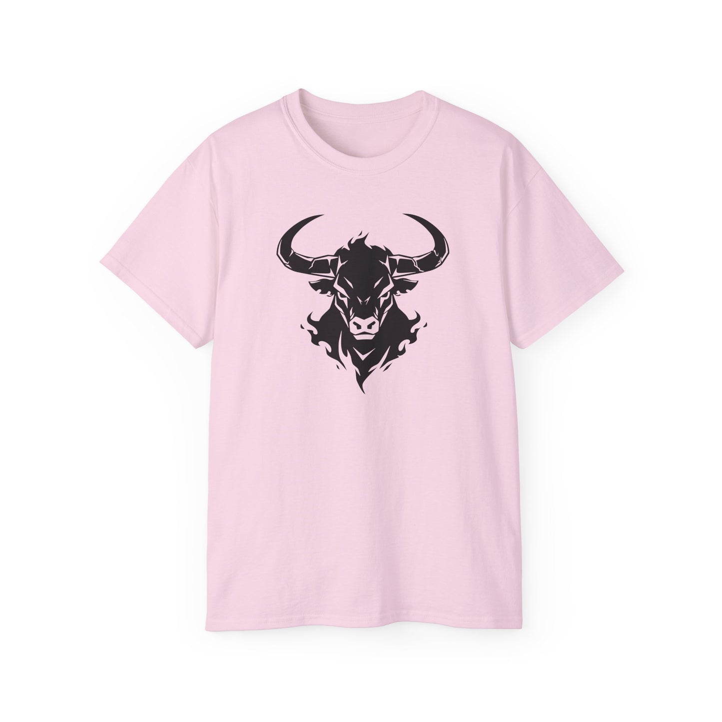 100% Cotton Short Sleeve Tee | Minimalism-Bull-003