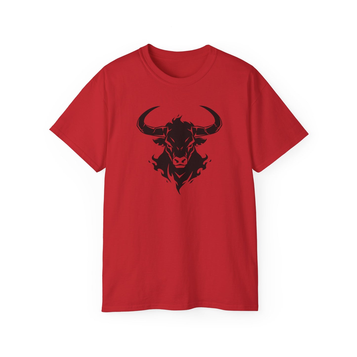 100% Cotton Short Sleeve Tee | Minimalism-Bull-003