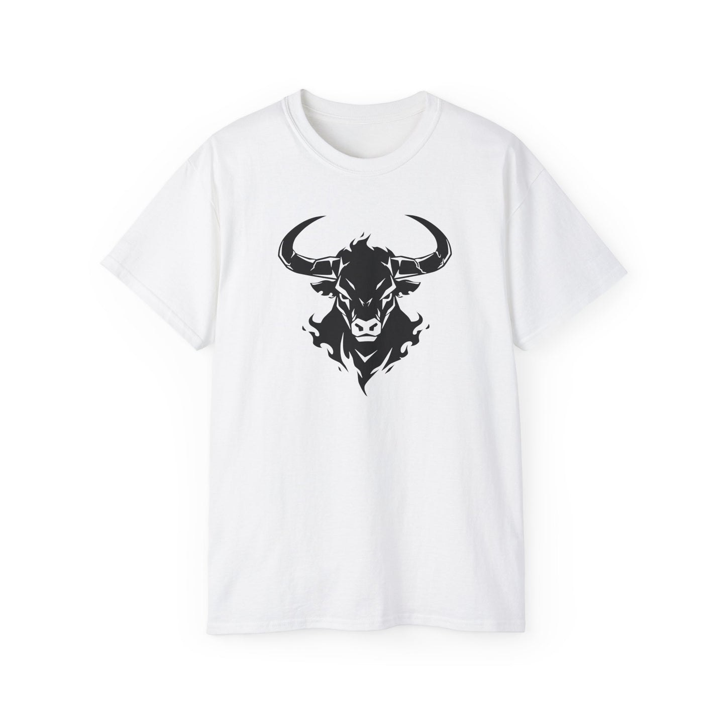 100% Cotton Short Sleeve Tee | Minimalism-Bull-003