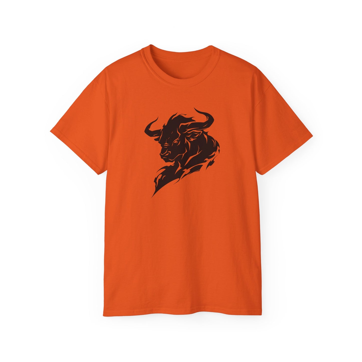 100% Cotton Short Sleeve Tee | Minimalism-Bull-004