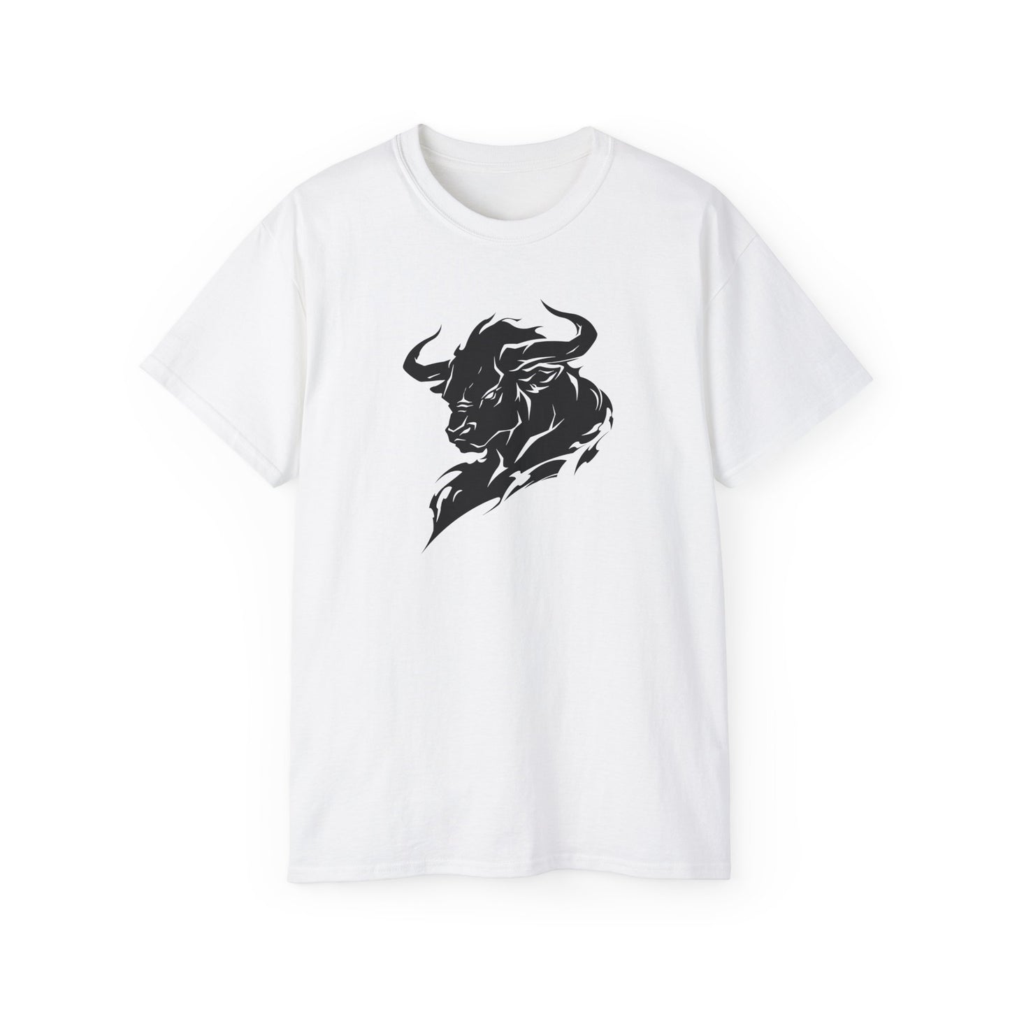 100% Cotton Short Sleeve Tee | Minimalism-Bull-004