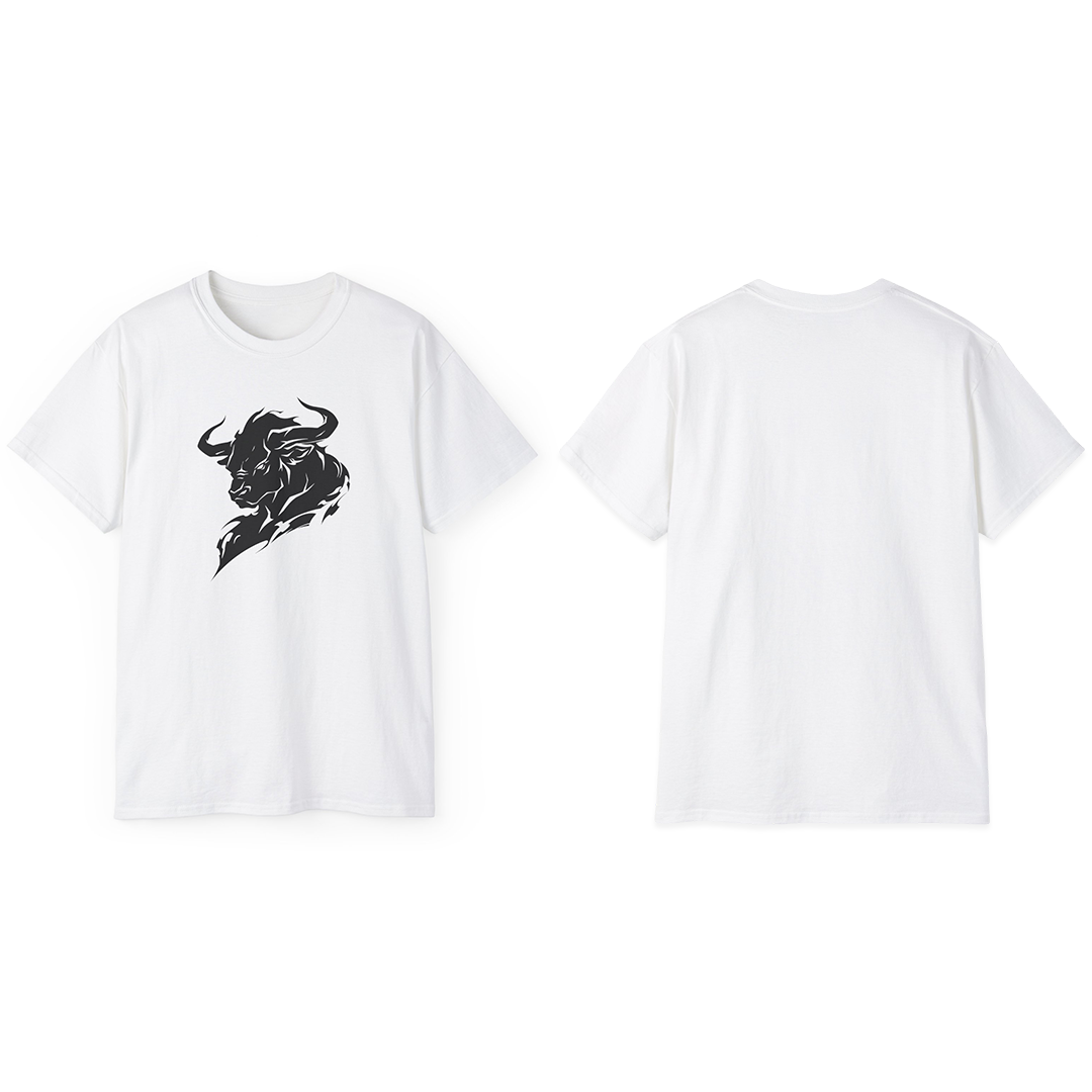 100%纯棉短袖T恤 | Minimalism-Bull-004