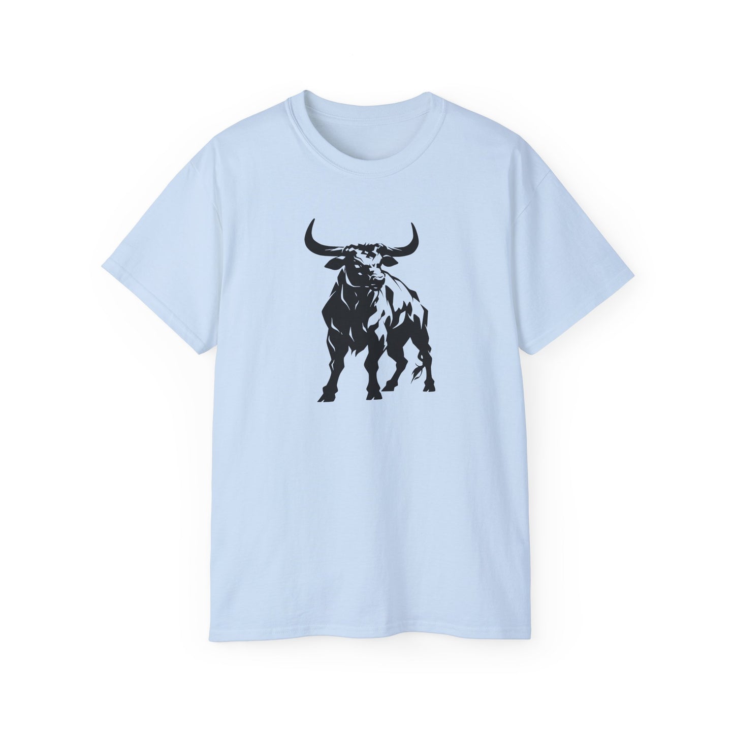 100% Cotton Short Sleeve Tee | Minimalism-Bull-005